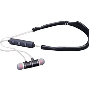 Zebronics – Flex Bluetooth Magnetic Headset with Mic for Android Phones & Tablets (White)