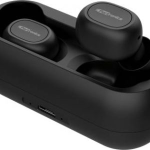 Portronics POR-078 Harmonics Twins True Wireless Bluetooth Headset  (Black, True Wireless)