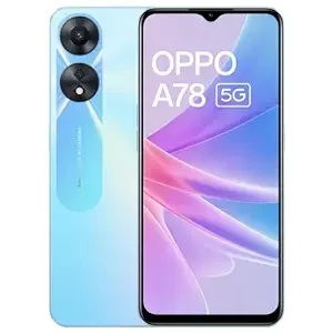Oppo A78 5G (Glowing Blue, 8GB RAM, 128 Storage) | 5000 mAh Battery with 33W SUPERVOOC Charger| 50MP AI Camera | 90Hz Refresh Rate | with No Cost EMI/Additional Exchange Offers