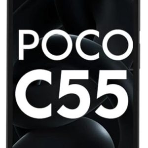 POCO C55 (Power Black, 6GB RAM, 128GB Storage)