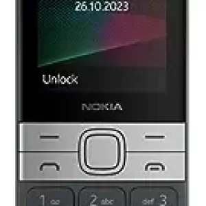 Nokia 150 Dual SIM Premium Keypad Phone | Rear Camera, Long Lasting Battery Life, Wireless FM Radio & MP3 Player and All-New Modern Premium Design | Black