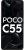 POCO C55 (Power Black, 6GB RAM, 128GB Storage)